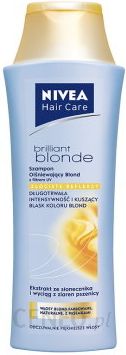 nivea gold blond szampon