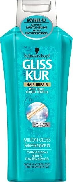 gliss kur million gloss szampon 400 ml