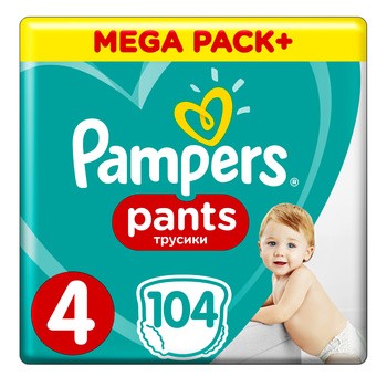 pampers pants 4 104 szt