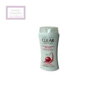 szampon clear damaged and colored hair repair