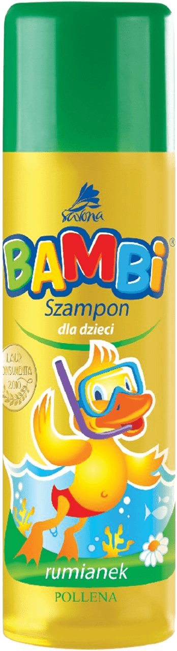 szampon do mycia włosów dla dzieci bambi
