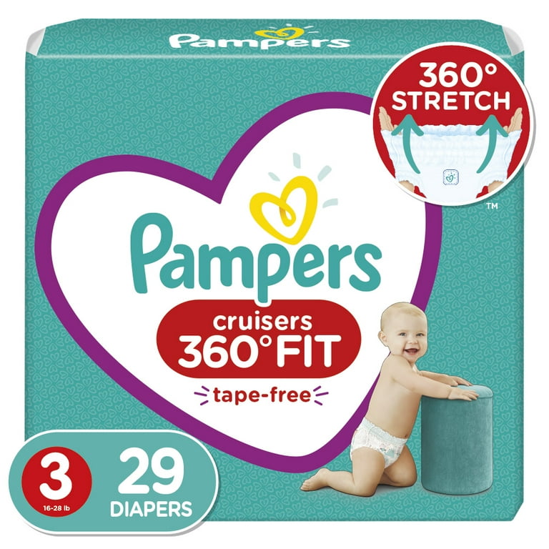 pampers size 3 29 pack