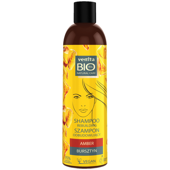 szampon do włosów regenerujący z keratyną venita bio