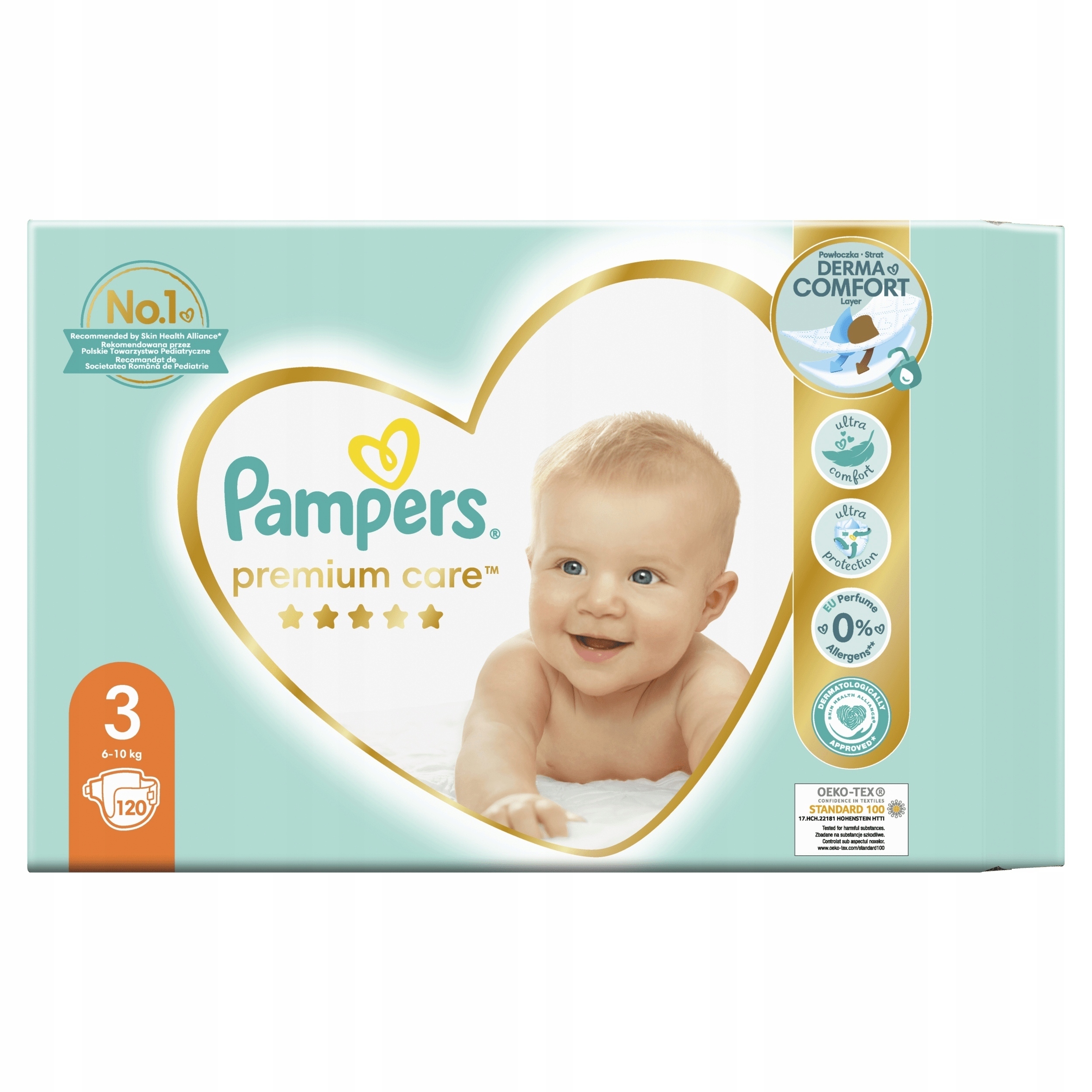 pieluszki pampers 3 premium care