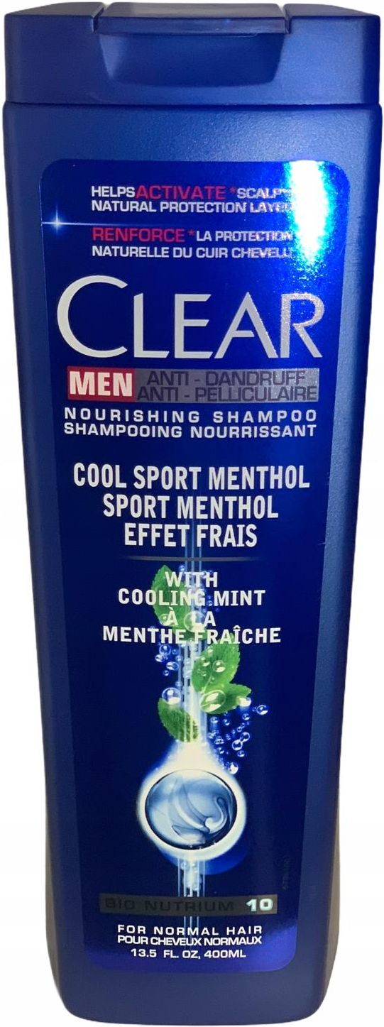 clear szampon 400 ml