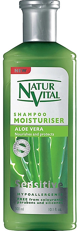 natur vital szampon nawilżający z aloesem