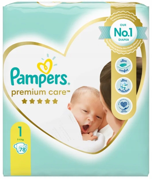 pieluszki newborn 1 pampers allegro