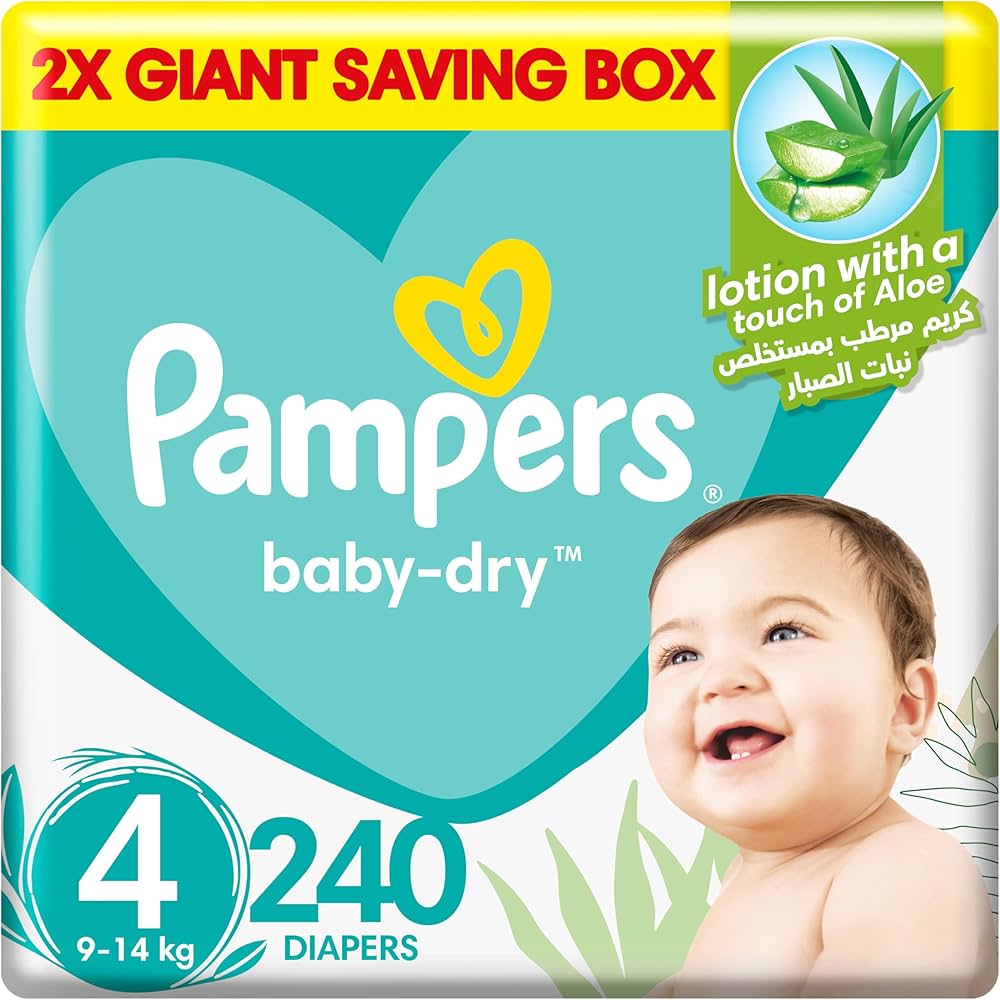pampers 4 giant box