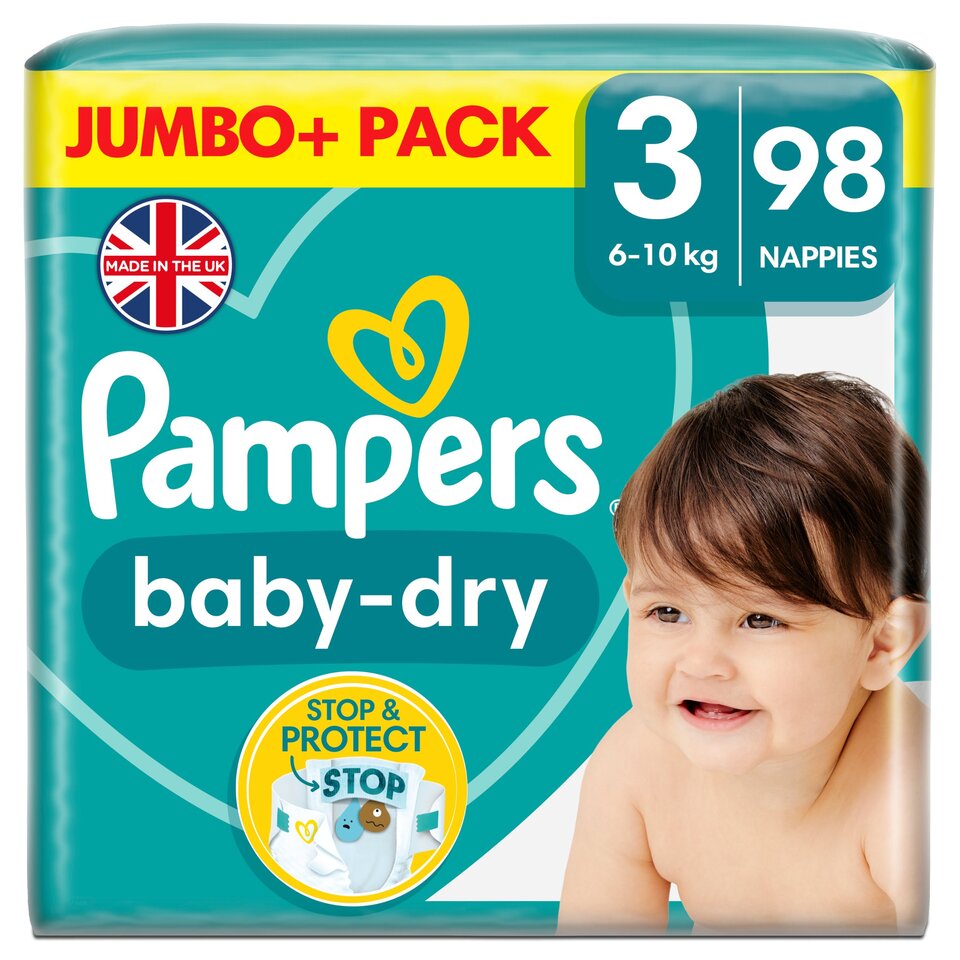 pampers soft dry 4