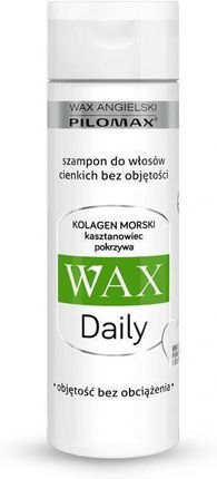 pilomax wax szampon daily włosy jasne 250 ml
