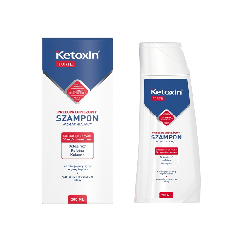 ketoxin forte przeciwłupieżowy szampon wzmacniający