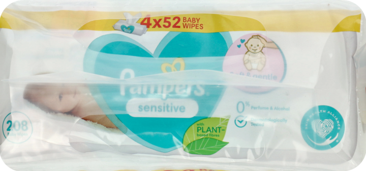 rossman chusteczki pampers sensitive