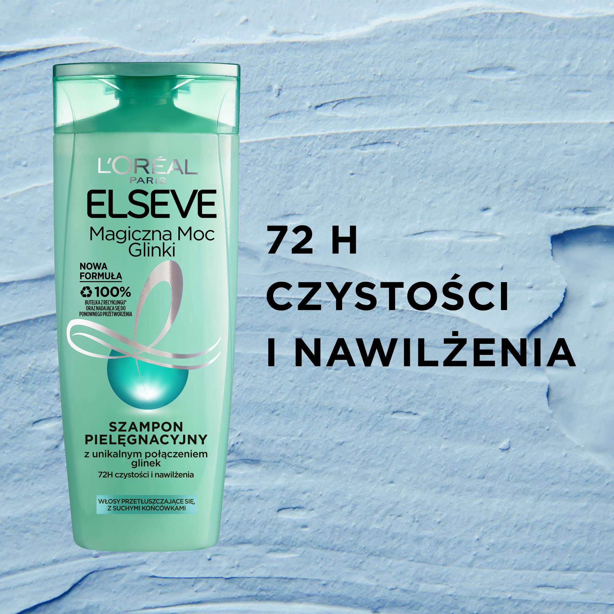 elseve loreal szampon glinki