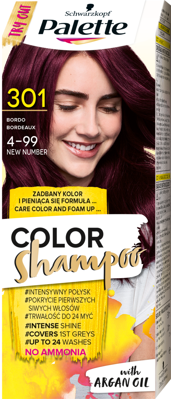 szampon koloryzujący palette rossmann