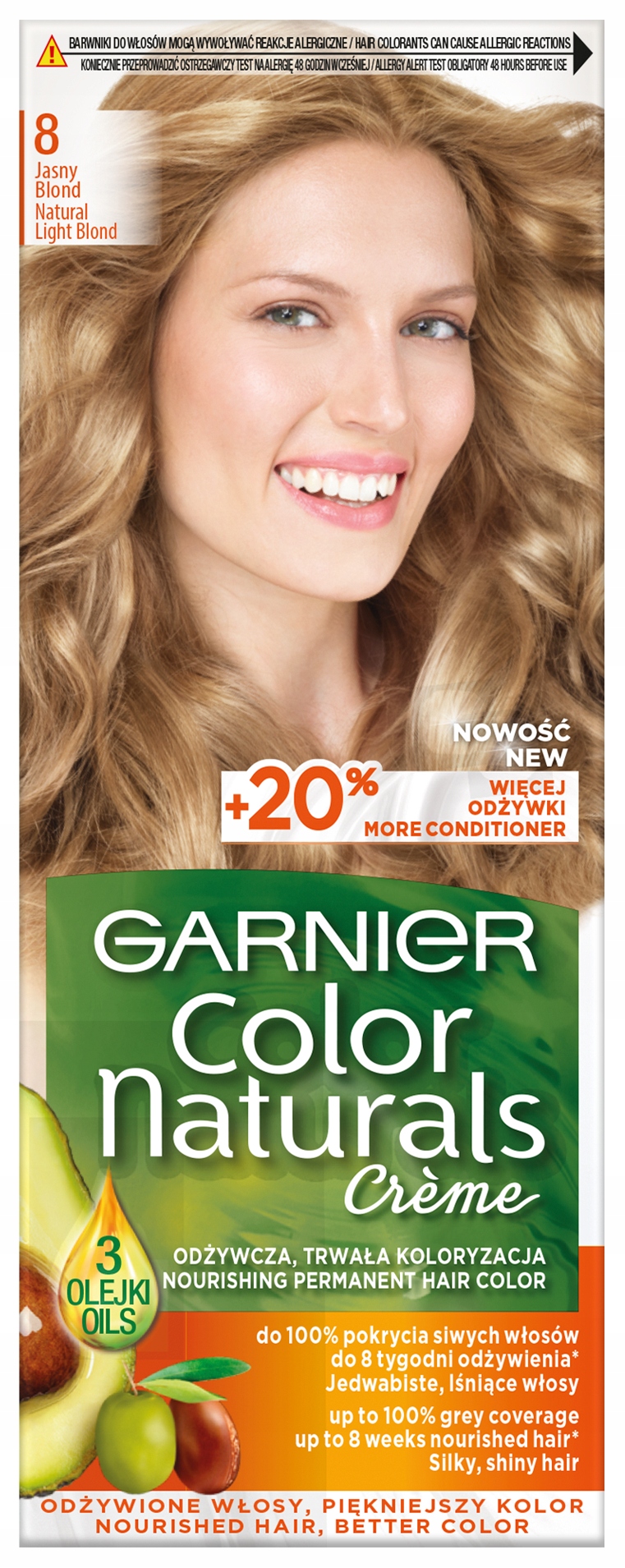 szampon koloryzujący włosy siwe garnier