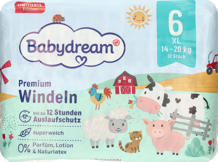 pieluchy babydream 6 plus