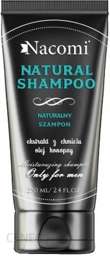 nacomi naturalny szampon do włosów dla mężczyzn