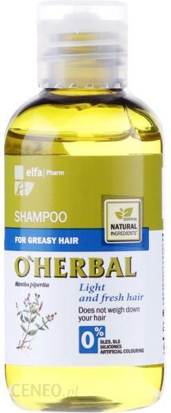 elfa pharm oherbal szampon do włosów przetłuszczających