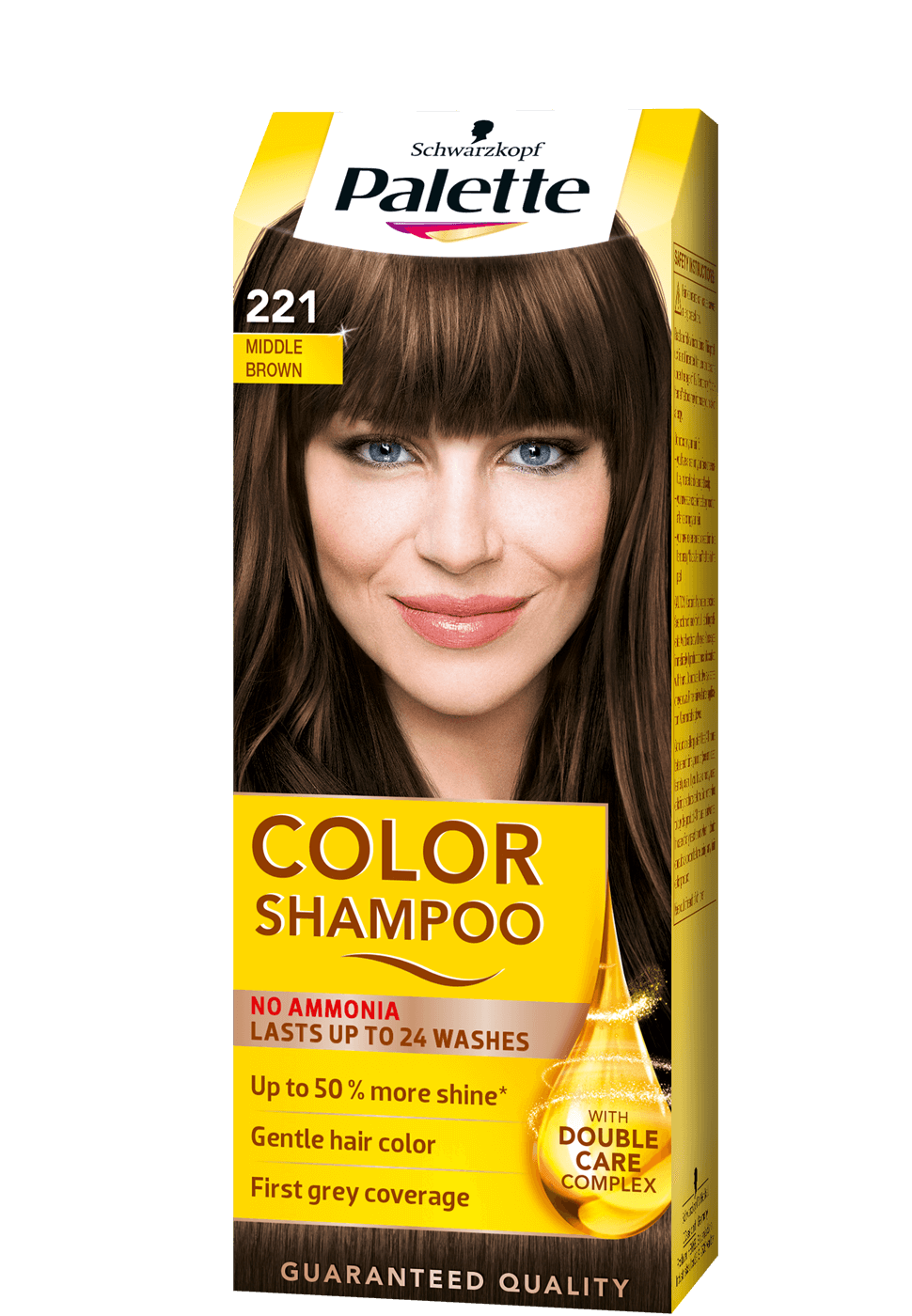 szampon koloryzujący palette jasny brąz