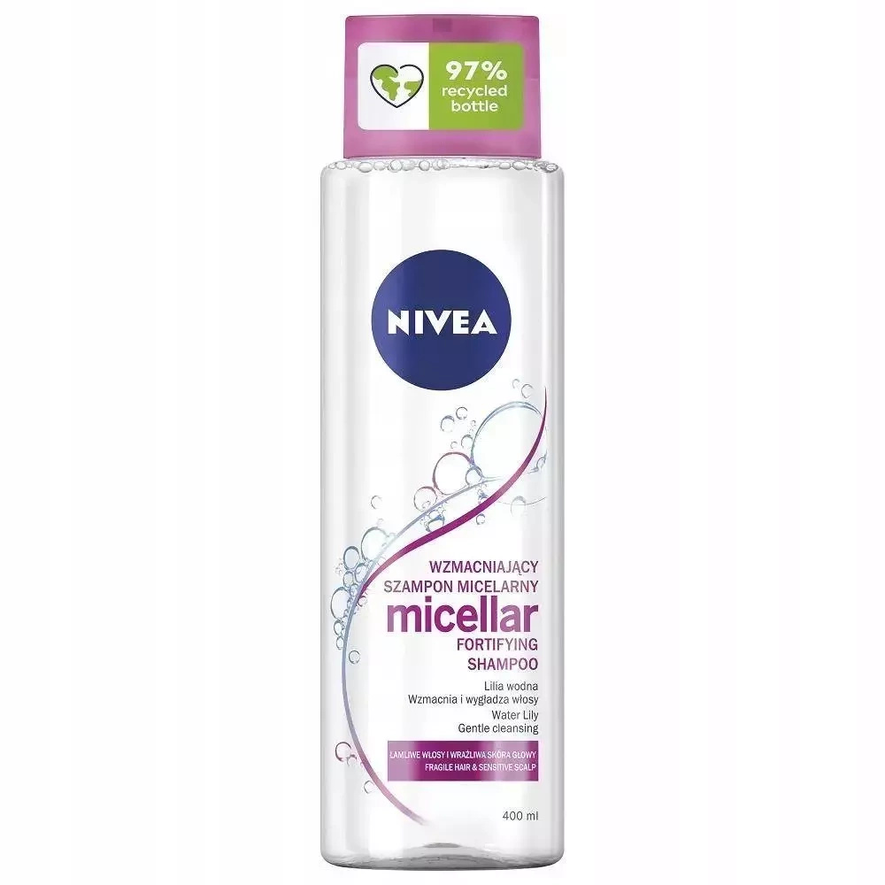 nivea wzmacniający micelarny szampon