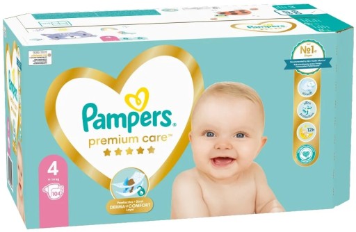 pampers 4 ceneo 104 szt