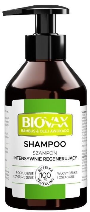 szampon do włosób biovax bambus