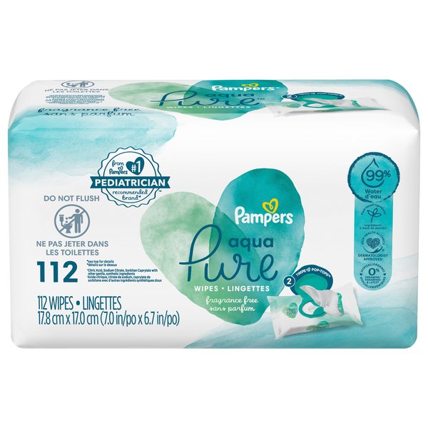 pampers aqua pur