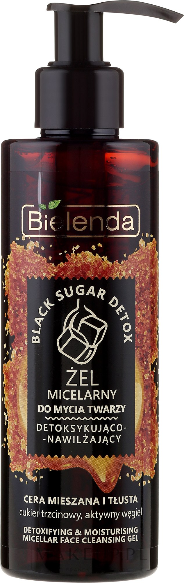 black sugar detox pianka do mycia twarzy