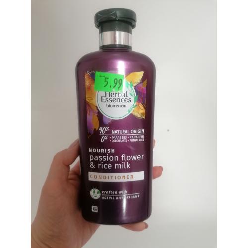 odżywka do włosów herbal essences odżywcza passiflora i mleko ryżowe