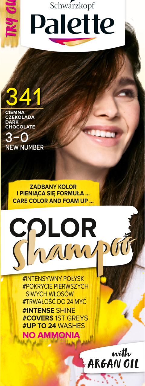 palette color shampoo szampon koloryzujący