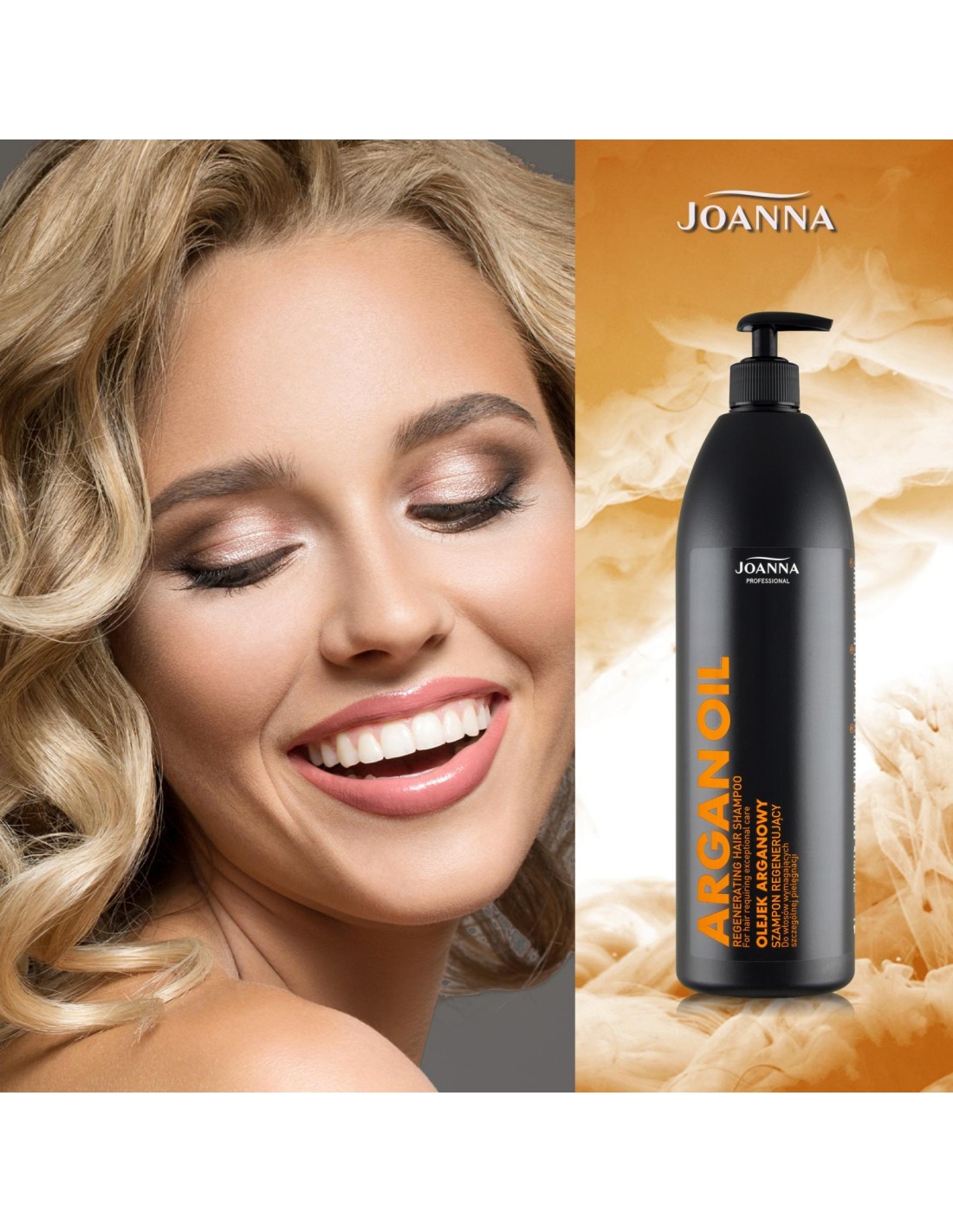 joanna profesjonalny szampon regenerujący z olejkiem arganowym
