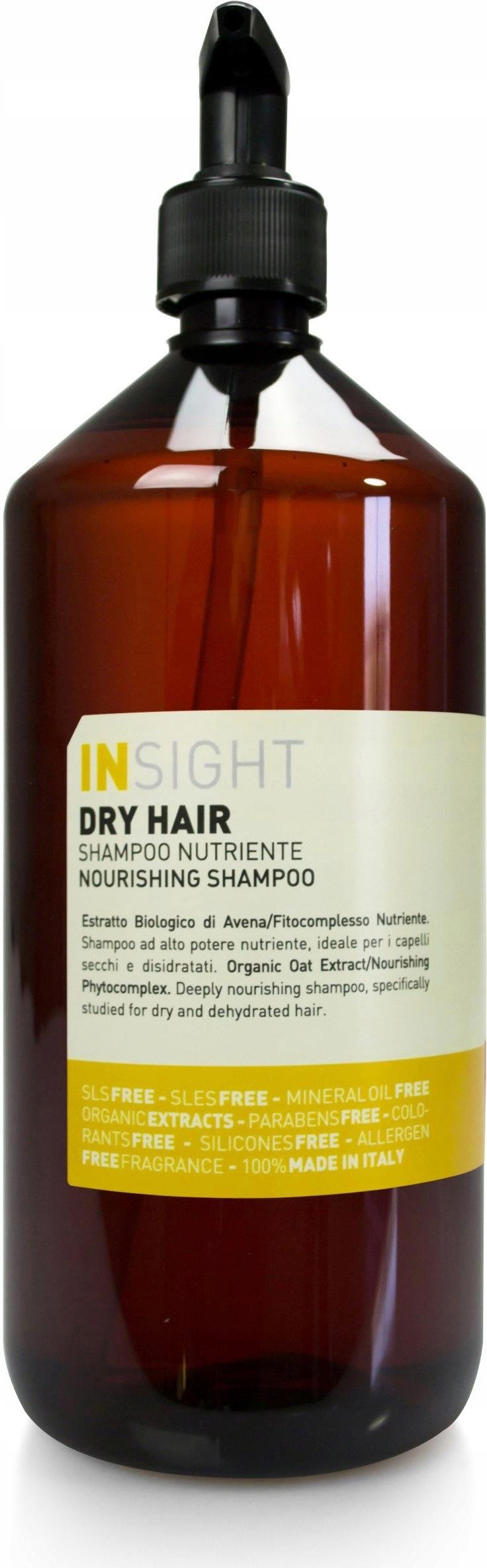 insight dry hair szampon do włosów zniszczonych opinie