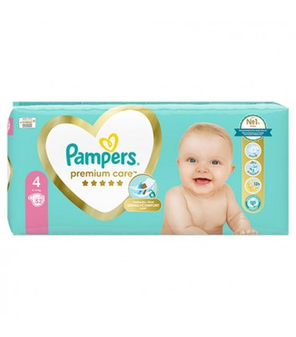 pampers pieluchy 4 52 sztuk