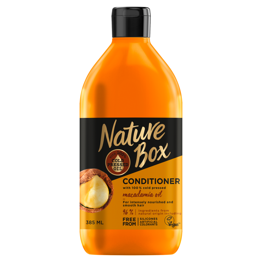 nature box macadamia szampon odżywka