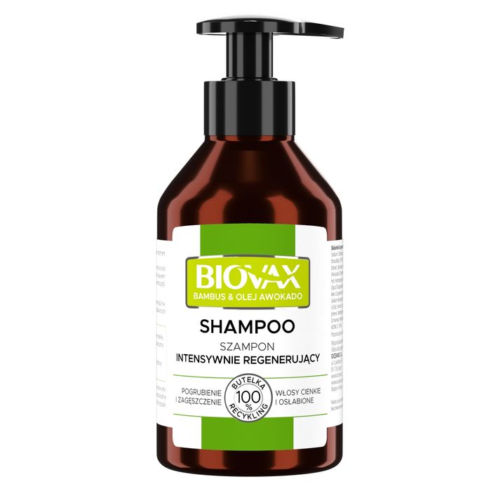 biovax szampon bambus i awokado