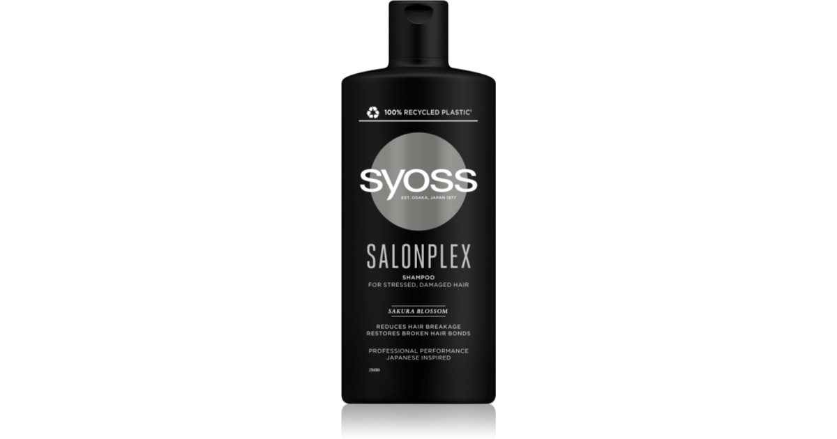 syoss salon plex szampon