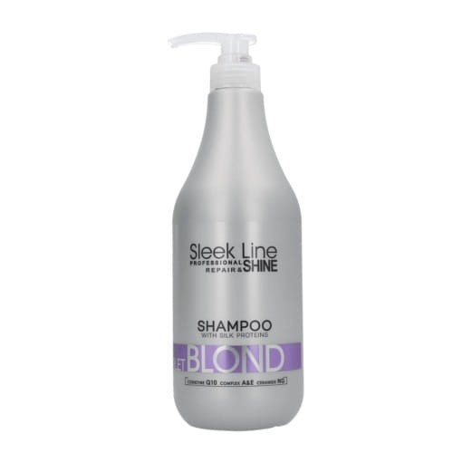 sleek line fioletowy szampon
