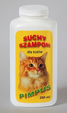 który najlepszy suchy szampon dla kota