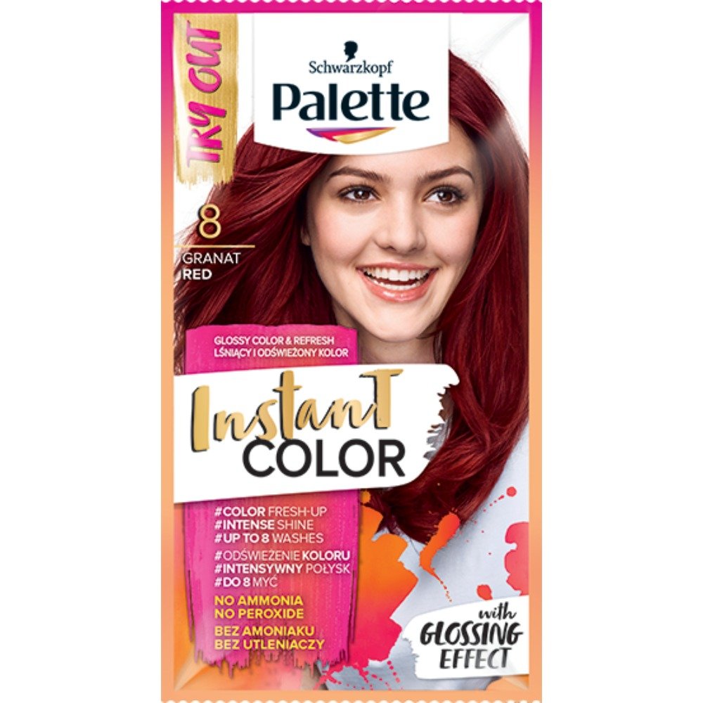 szampon koloryzujący palette instant color granat