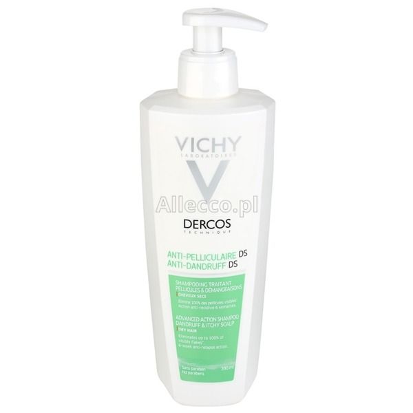 vichy dercos szampon przeciwłupieżowy 390 ml ceneo