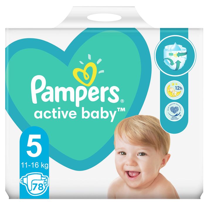 pampers active baby 4 giant box