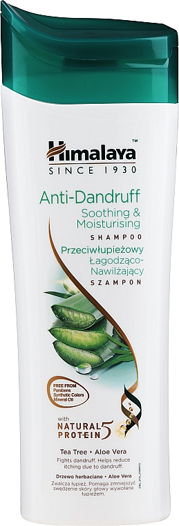 szampon przeciwlupiezowy lagodzaco nawilzajacy herbal