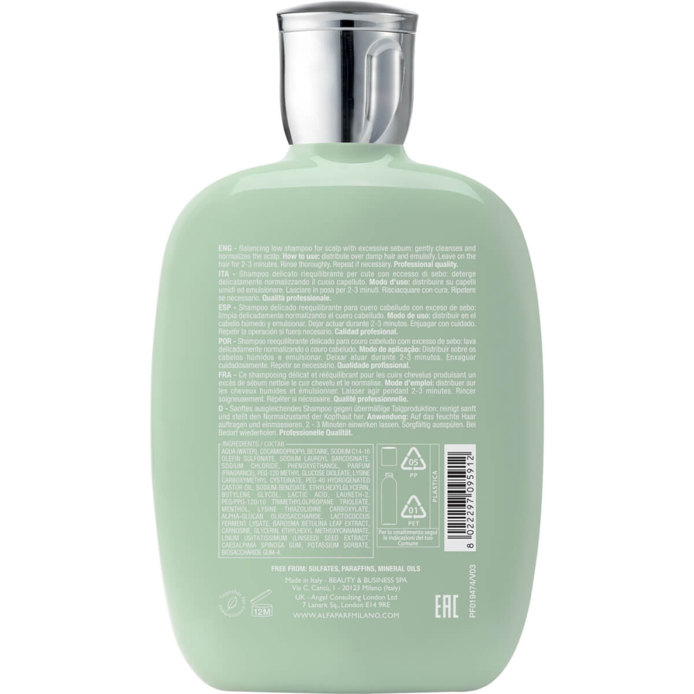 alfaparf semidilino skład szampon