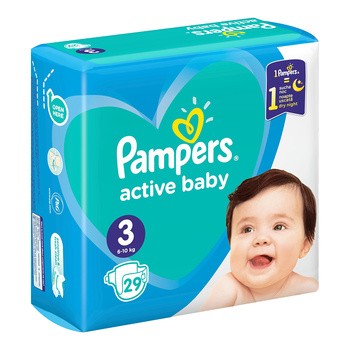 pampers active baby 3 ile miesiecy