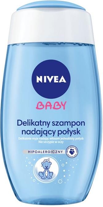 nivea baby szampon dla niemowląt nadający połysk włosom