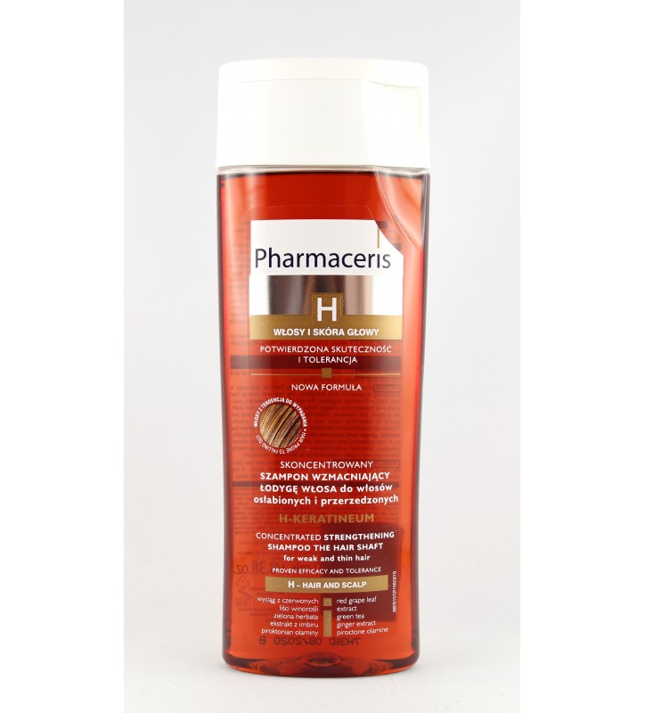 pharmaceris h keratineum szampon wzmacniający 250ml