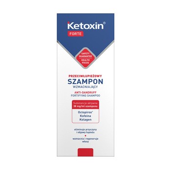 ketoxin forte przeciwłupieżowy szampon wzmacniający