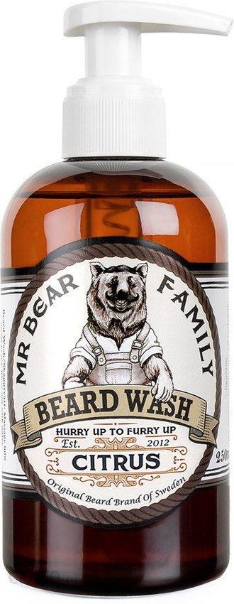 mr bear family citrus szampon do brody opinie