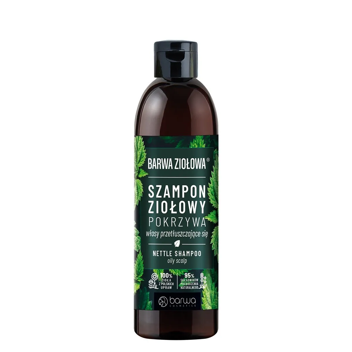 barwa ziołowa pokrzywowy szampon do włosów przetłuszczających się