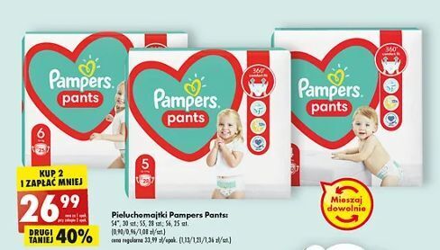 promocja na pampers 4